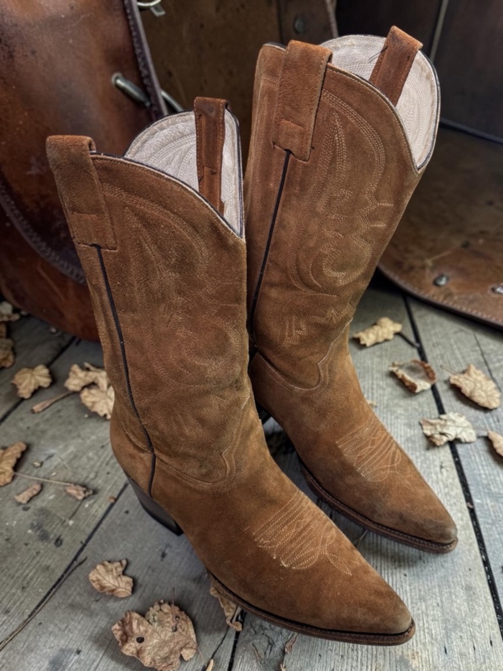Vintage Cowboy Boots Mens Size 10.5